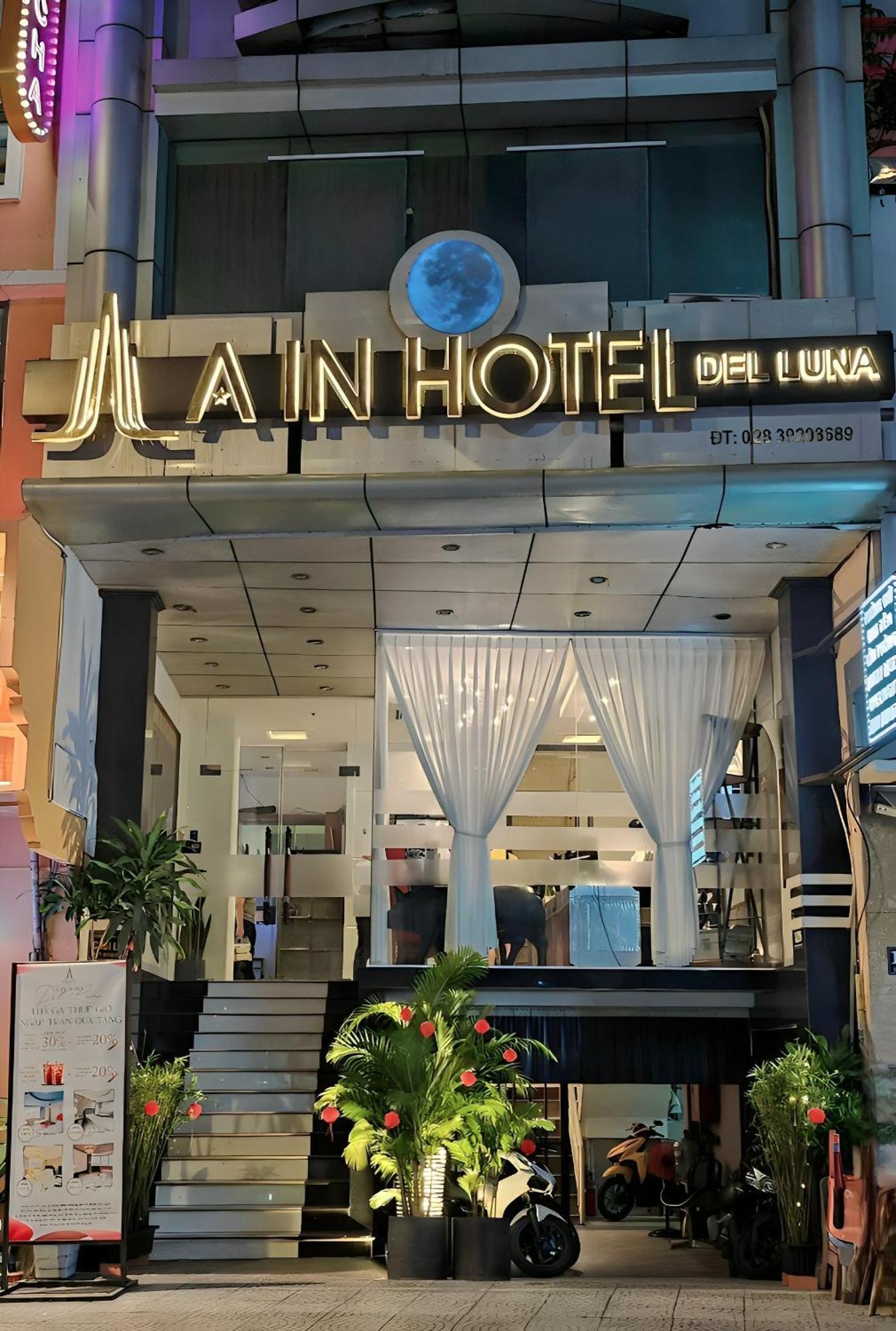 A In Hotel Del Luna Ho Chi Minh Zewnętrze zdjęcie